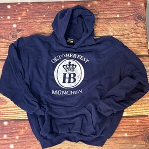 Navy Blue Oktoberfest München Hoodie